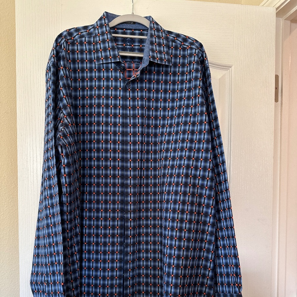 Bugatchi - 2XL Men’s classic fit button up shirt